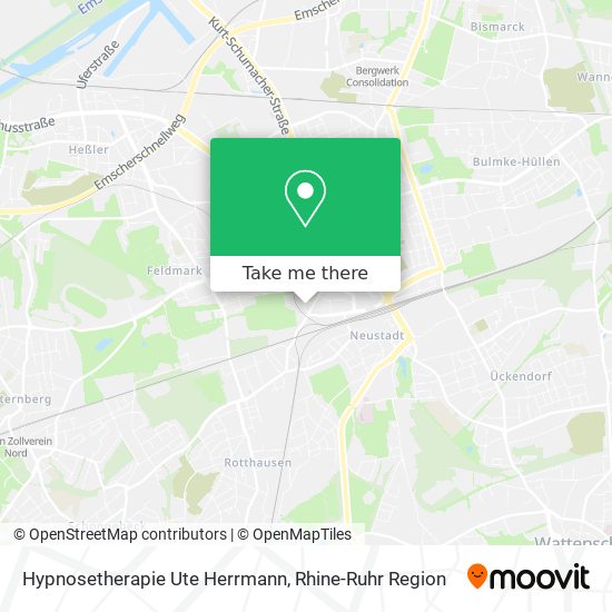 Hypnosetherapie Ute Herrmann map
