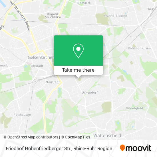 Карта Friedhof Hohenfriedberger Str.