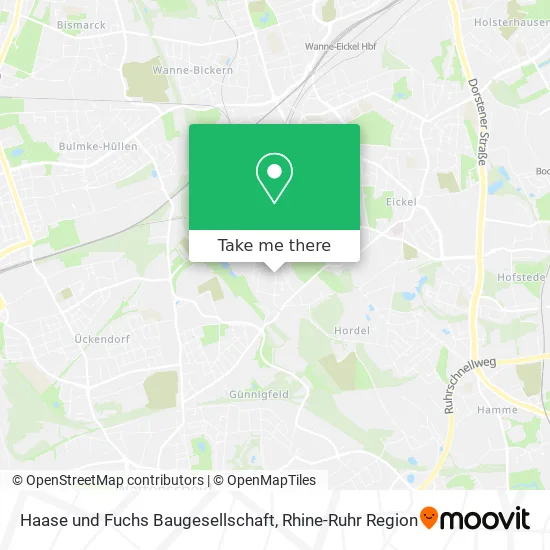 Haase und Fuchs Baugesellschaft map