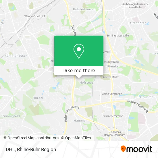 Карта DHL