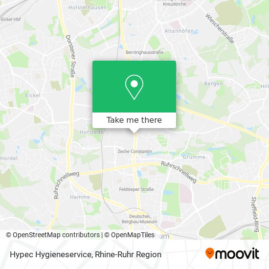 Hypec Hygieneservice map