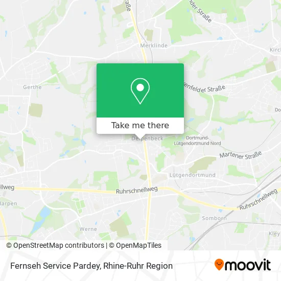 Карта Fernseh Service Pardey