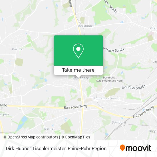 Dirk Hübner Tischlermeister map