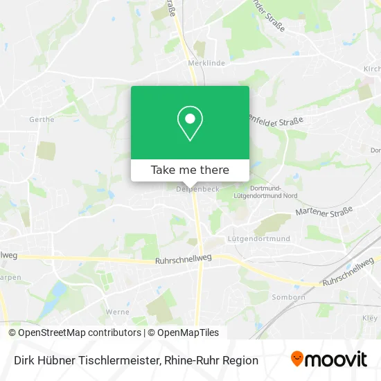 Карта Dirk Hübner Tischlermeister