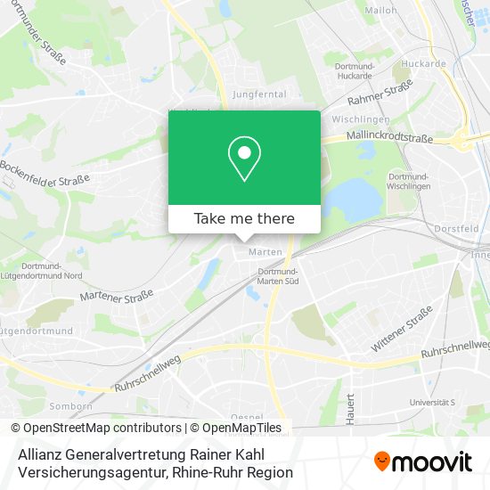 Allianz Generalvertretung Rainer Kahl Versicherungsagentur map