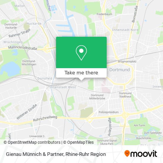 Gienau Münnich & Partner map