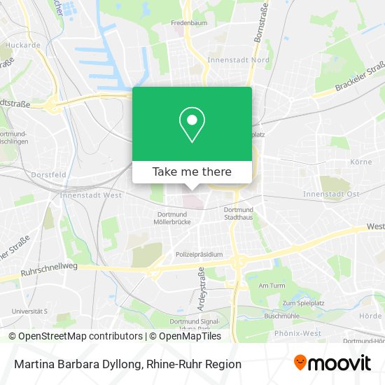 Martina Barbara Dyllong map