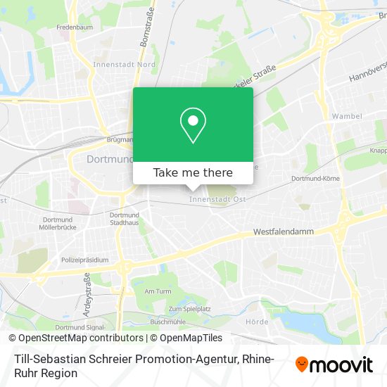 Till-Sebastian Schreier Promotion-Agentur map