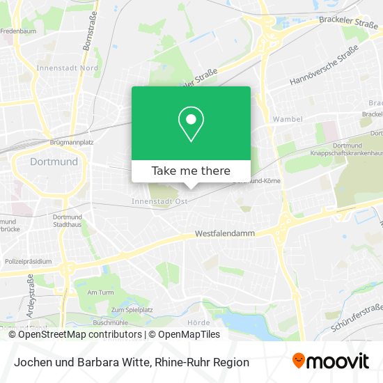 Jochen und Barbara Witte map
