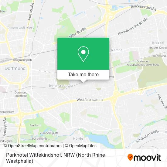 Карта Parkhotel Wittekindshof