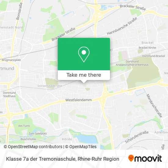 Klasse 7a der Tremoniaschule map