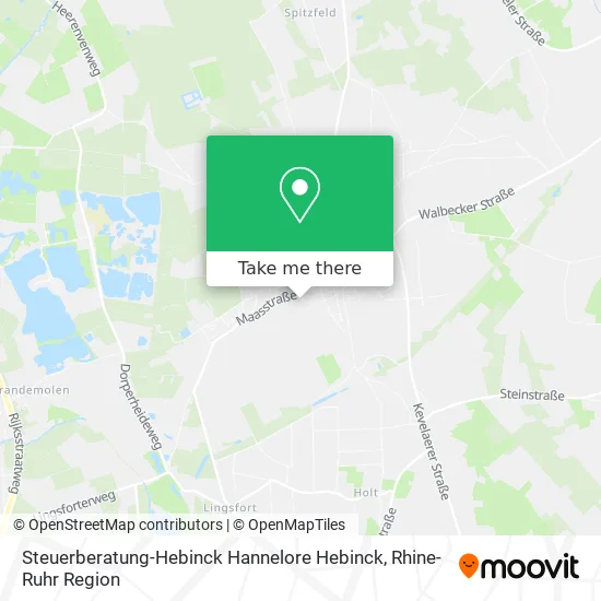 Карта Steuerberatung-Hebinck Hannelore Hebinck