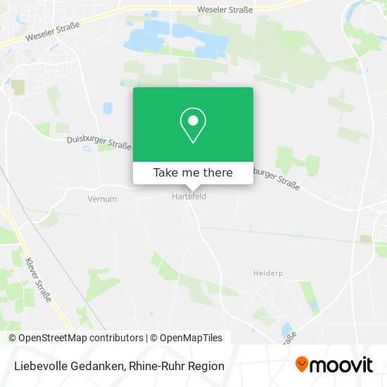 Liebevolle Gedanken map