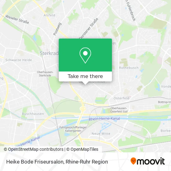 Карта Heike Bode Friseursalon