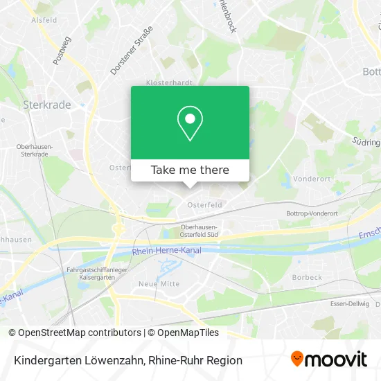 Карта Kindergarten Löwenzahn