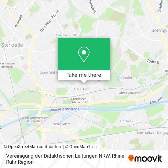 Vereinigung der Didaktischen Leitungen NRW map