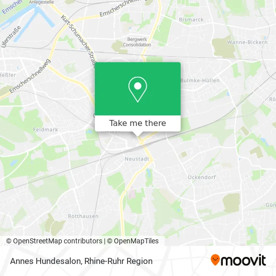 Карта Annes Hundesalon