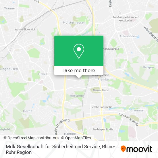 Mdk Gesellschaft für Sicherheit und Service map