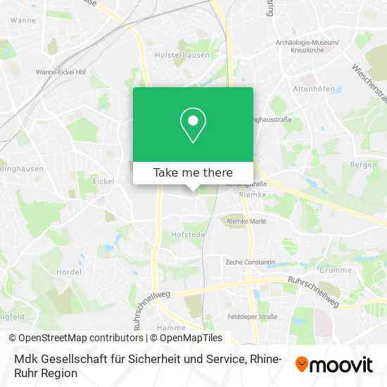 Карта Mdk Gesellschaft für Sicherheit und Service