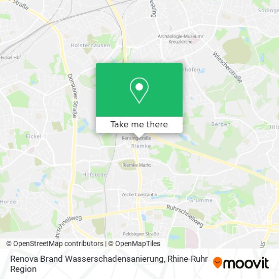 Renova Brand Wasserschadensanierung map