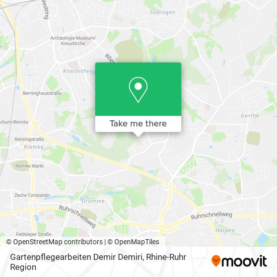 Gartenpflegearbeiten Demir Demiri map