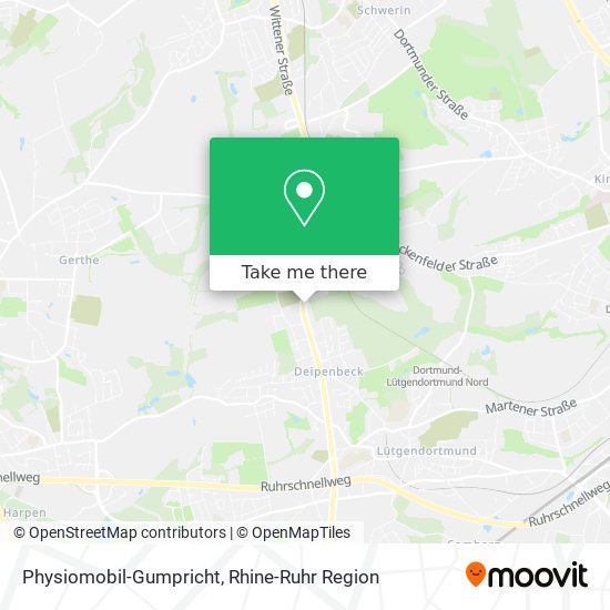 Physiomobil-Gumpricht map