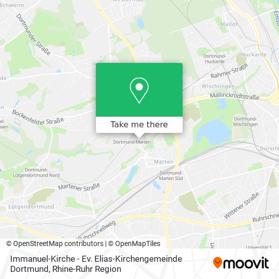 Immanuel-Kirche - Ev. Elias-Kirchengemeinde Dortmund map