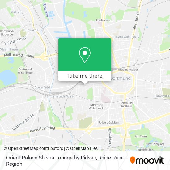 Orient Palace Shisha Lounge by Ridvan map