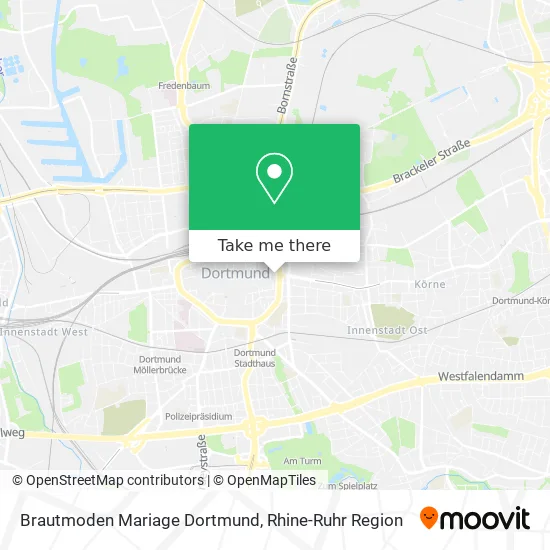 Карта Brautmoden Mariage Dortmund