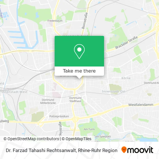 Карта Dr. Farzad Tahashi Rechtsanwalt