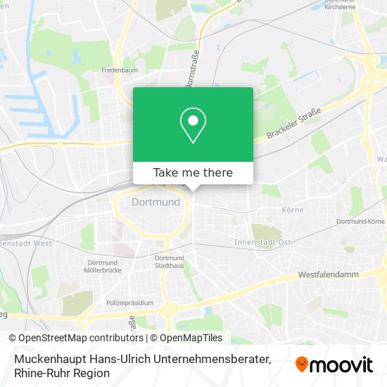 Muckenhaupt Hans-Ulrich Unternehmensberater map