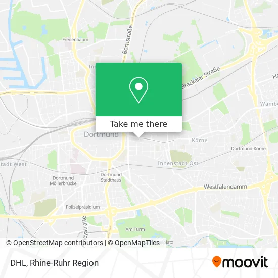 Карта DHL