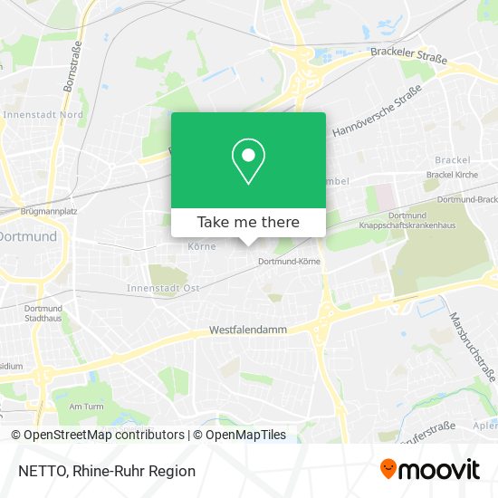 NETTO map