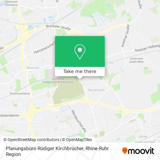 Planungsbüro Rüdiger Kirchbrücher map