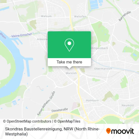Карта Skondras Baustellenreinigung