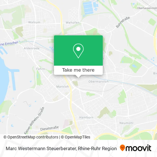 Карта Marc Westermann Steuerberater