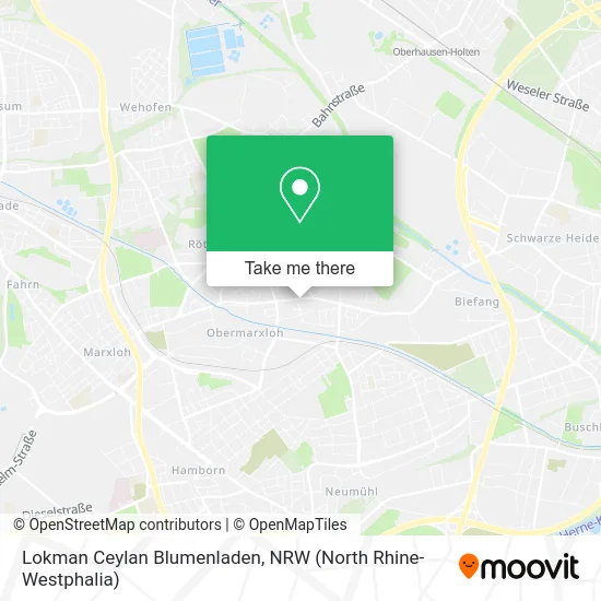 Карта Lokman Ceylan Blumenladen