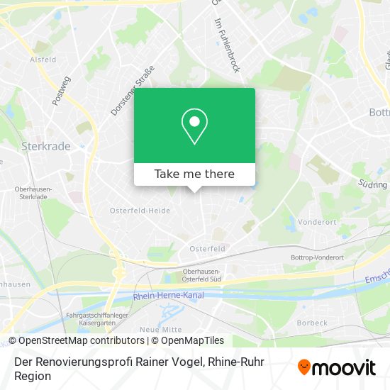 Der Renovierungsprofi Rainer Vogel map