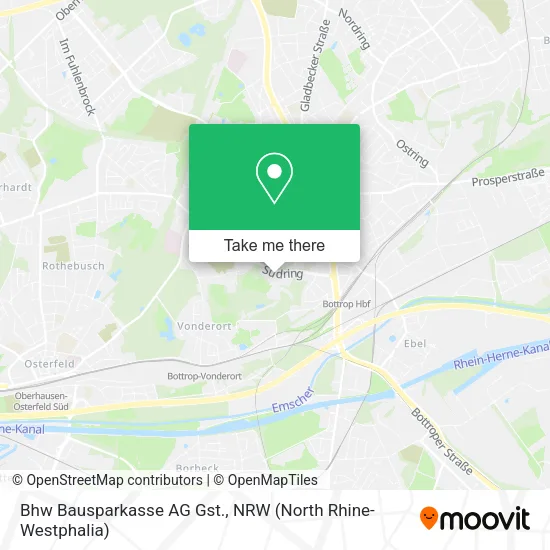 Карта Bhw Bausparkasse AG Gst.