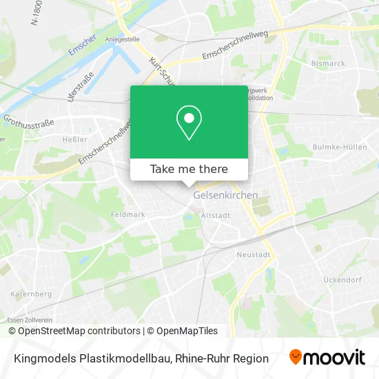 Карта Kingmodels Plastikmodellbau