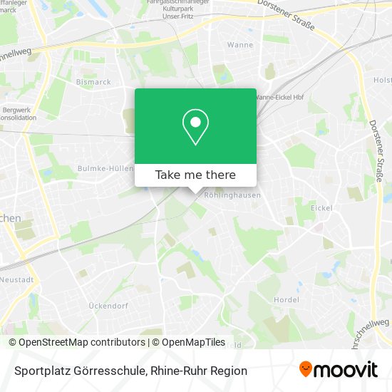 Sportplatz Görresschule map