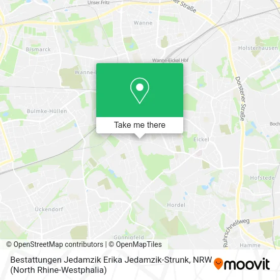 Карта Bestattungen Jedamzik Erika Jedamzik-Strunk