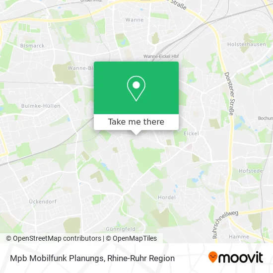 Карта Mpb Mobilfunk Planungs