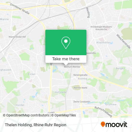 Thelen Holding map