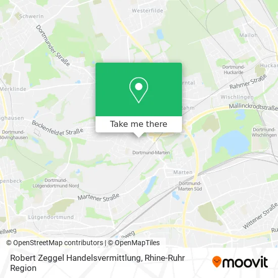 Карта Robert Zeggel Handelsvermittlung