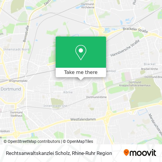 Rechtsanwaltskanzlei Scholz map