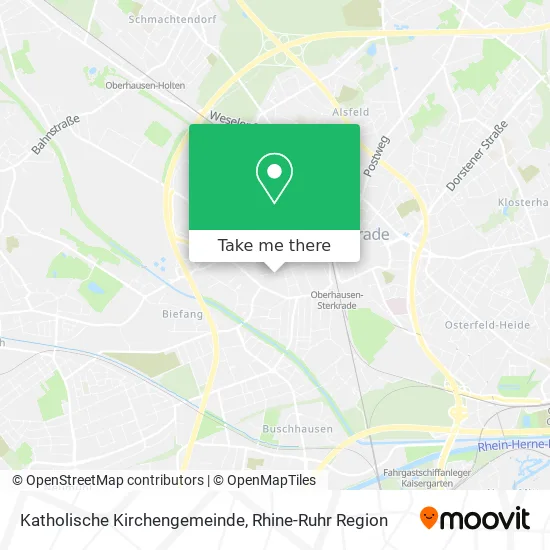 Карта Katholische Kirchengemeinde