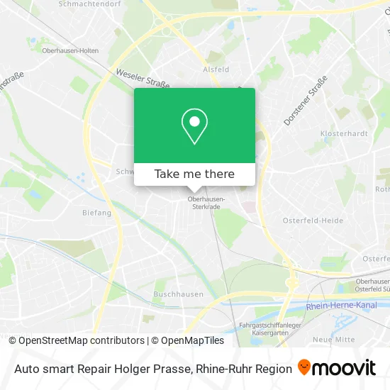 Карта Auto smart Repair Holger Prasse