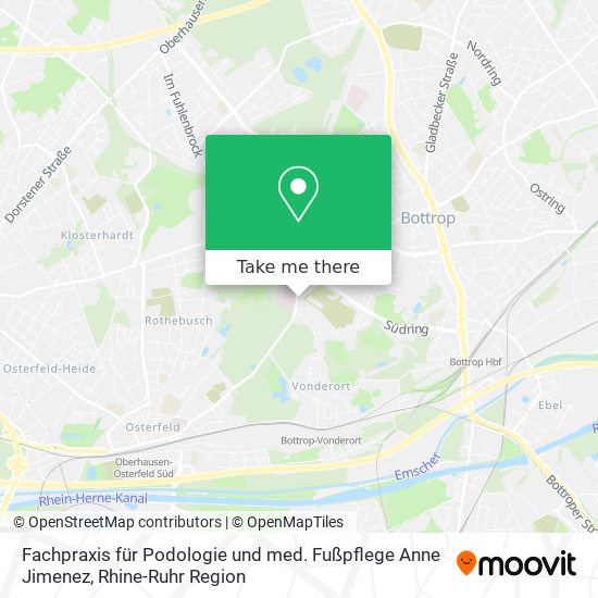 Fachpraxis für Podologie und med. Fußpflege Anne Jimenez map