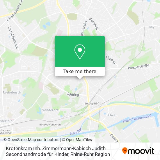 Krötenkram Inh. Zimmermann-Kabisch Judith Secondhandmode für Kinder map